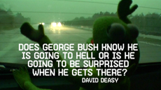 Kermit the frog goes G8 - Campaign Film